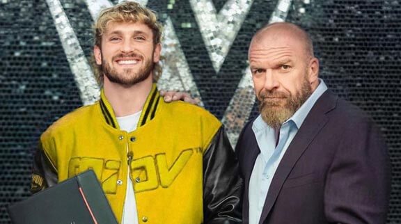 Logan Paul and Triple H