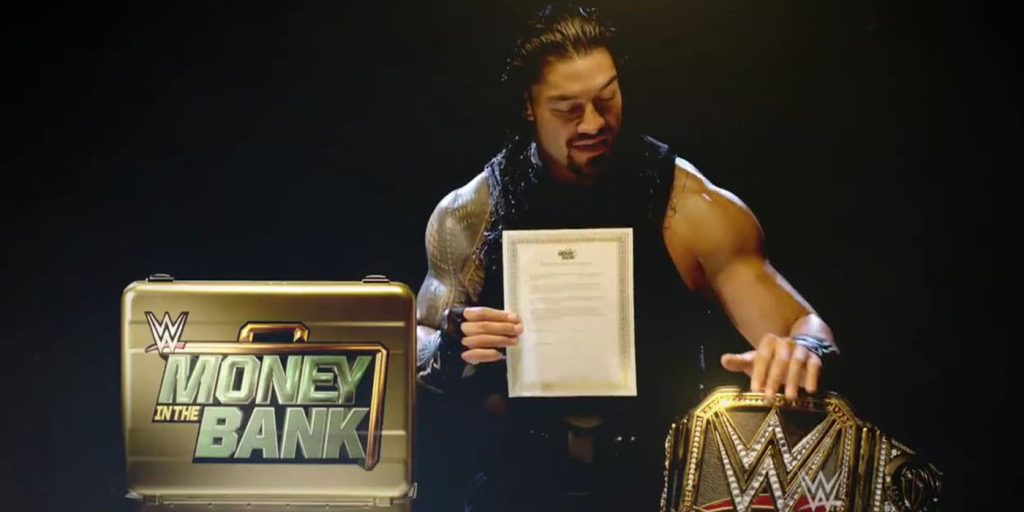 roman reigns: money in the bank