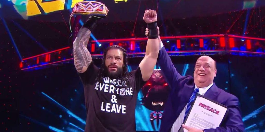 roman reigns 1000 days: day one