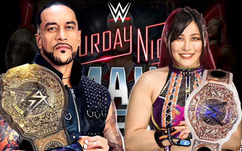 wwe saturday night's main event title change